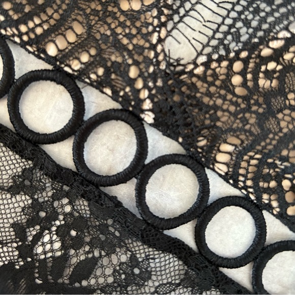 Victoria's Secret Dream Angels Black Lace Chemise Slip Dress, M - Picture 7 of 11